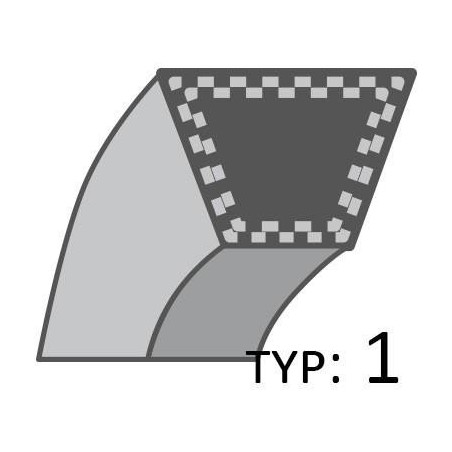 Husqvarna-Antriebsriemen YTH200 Twin Craftsman LT1500 /12,7×2343/ Dbl A-532130969