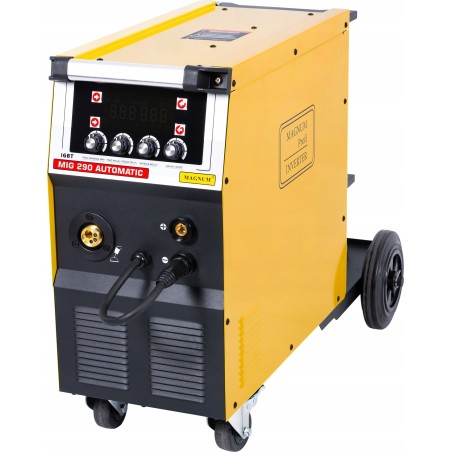 Magnum HALBAUTOMATISCHES SCHWEISSGERÄT SPAW.INV. MIG-290 AUTOMATIC v2 MMA, 230 V – 230 A/60 %, 400 V – 280 A/60 %, 4x4, 230/400 V, MB24/5, GP50, MIT, D300