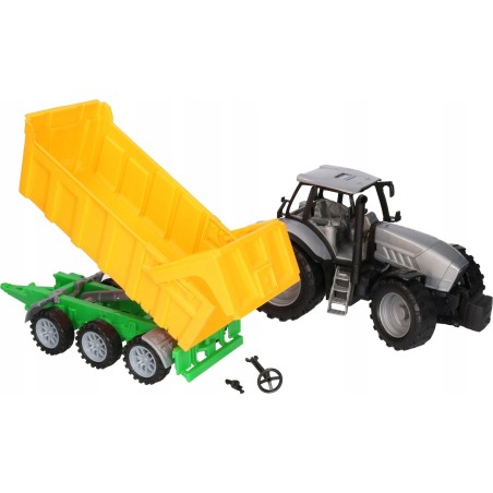 Gartentraktor Pegaz mit Anhänger 64227