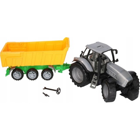 Gartentraktor Pegaz mit Anhänger 64227