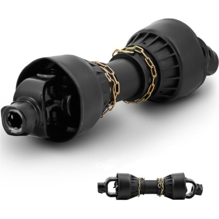 Gelenk-Teleskop-Antriebswelle 62–72 cm, 1 3/8", 6 Zähne, WIESENFIELD