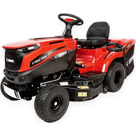 Cedrus C-Trac 92Hc Rasentraktor mit Heckauswurf – Selbstfahrender Benzin-Rasenmäher mit Hydrostat-Antrieb, 92 cm Schnittbreite – C-Trac-92