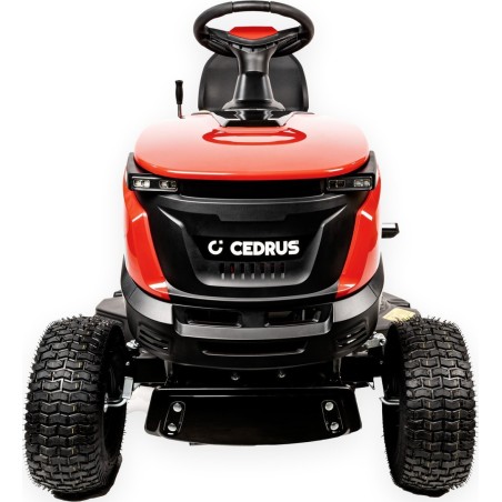 Cedrus C-Trac 92Hc Rasentraktor mit Heckauswurf – Selbstfahrender Benzin-Rasenmäher mit Hydrostat-Antrieb, 92 cm Schnittbreite – C-Trac-92