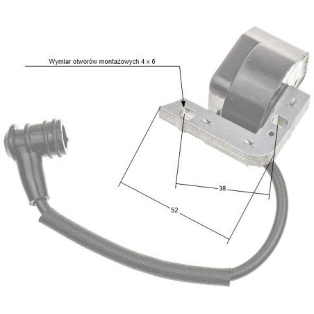Zündmodul Oleo-Mac Mtl51 Sc150 490027