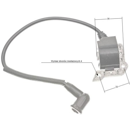 Zündmodul Makita Dolmar 112, 113, 114, 116, 490064