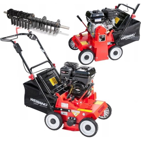 Weibang WEIBANG WB384RB PROFESSIONELLER BENZIN-RASENVERLÜFTER Briggs&Stratton