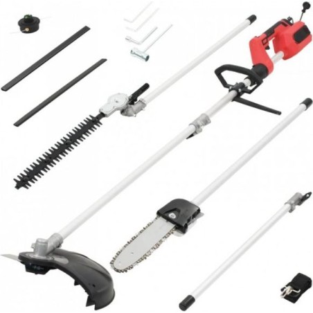 vidaXL Multifunktionales 4-in-1-Gartengerät, elektrisch, 900 W