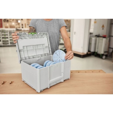 Festool Exzenterschleifer ETS EC 150/5 + Systainer mit Schleifpapieren 578272