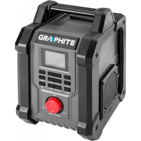 Graphite Radio Akku- und Netzbetriebene Bauwerkzeuge Energy+ 18 V 58GE128 + 4-Ah-Akku mit Ladegerät 58GE132
