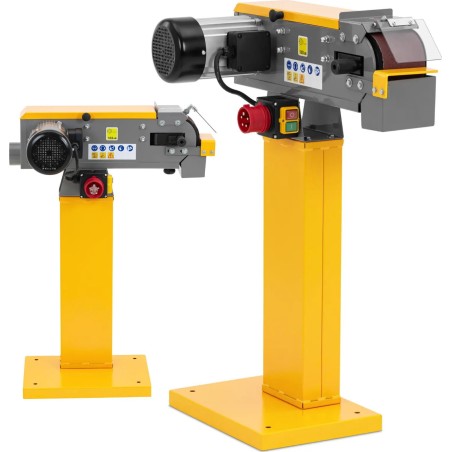 Stand-Bandschleifmaschine für Metall, 100 mm, 400 V, 1500 W Stand-Bandschleifmaschine für Metall, 100 mm, 400 V, 1500 W