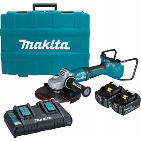 Makita-Winkelschleifer MAKITA.WINKELSCHLEIFER 2x18V DGA901T2U1 230 mm