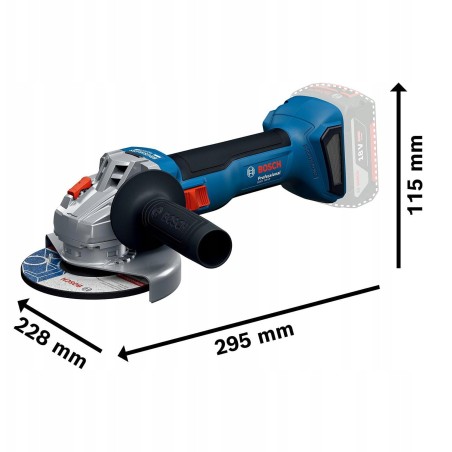 GWS18V-8 Winkelschleifer (125 mm, 2 x 5,0 Ah LB)