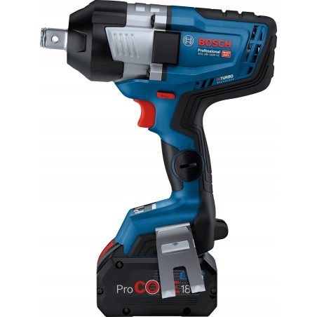 Bosch Akku-Schlagschrauber BITURBO GDS 18V-1600 HC Professional, 18 Volt (blau/schwarz, 2x ProCORE18V-Akku)