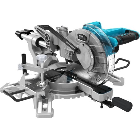 Dedra Akku-Gehrungssäge mit Vorschub, 18 V