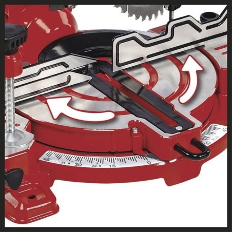 Einhell-Gehrungssäge Einhell Crosscut and Miter Saw TC-MS 216 (rot/schwarz, 1.400 Watt)