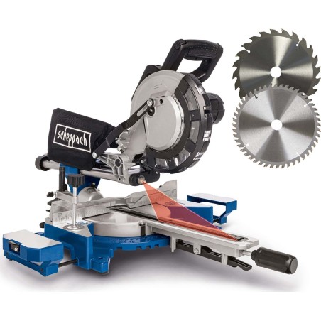 Scheppach-Gehrungssäge HM216, 2000 W, 210 mm