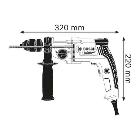 Bosch-Bohrmaschine GBM 13-2 RE 750 W
