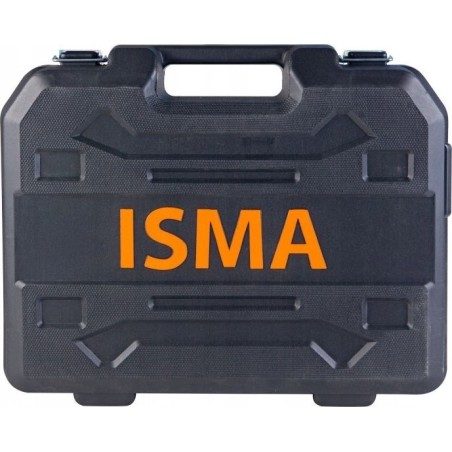 Isma-Bohrmaschine: Set mit 750-W-Schlagbohrmaschine, Bohrern, Bits und Koffer (95-teilig)