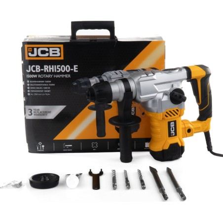 JCB-Bohrmaschine – Elektrische Schlagbohrmaschine, 1500 W, 230 V