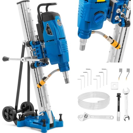 Bohrmaschine MSW Vertikale Diamantbohrmaschine für Beton und Stein mit Stativ, 3700 W, Durchmesser 350 mm Vertikale Diamantbohrmaschine für Beton