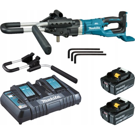 Bohrmaschine Makita MAKITA ERDBOHRMASCHINE 2x18V DDG461PT2 2x5,0Ah