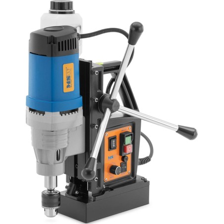 Bohrmaschine MSW Magnetbohrmaschine mit Laser zum Gewindeschneiden und Vertiefen, 475 U/min, 1300 W Magnetbohrmaschine mit Laser zum