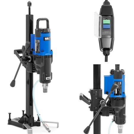 Bohrmaschine MSW Vertikale Diamantbohrmaschine für Beton und Stein mit Stativ, 750 U/min, 3200 W Vertikale Diamantbohrmaschine für Be