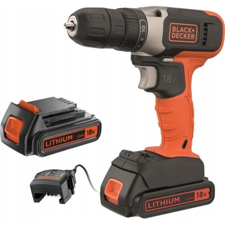 Stanley BCD001C2-QW 18 V DD 2 x 1,5 Ah Akkus 400 mA Karton