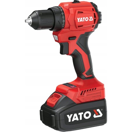 Bohrmaschine Yato YATO 18-V-LI-ION-Akku-Schrauber   1x2,0 Ah 45 Nm Karton