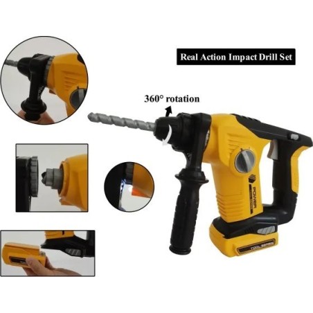 POWER X, Schlagbohrmaschine mit Beleuchtung