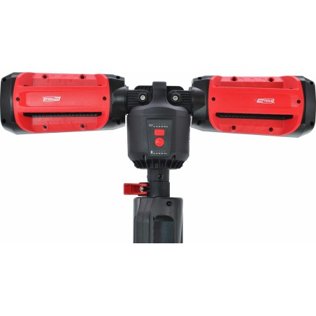 AWTools AWTOOLS Tragbarer Akku-Scheinwerfer Tween Head 14,8 V 6000 lm Black Line