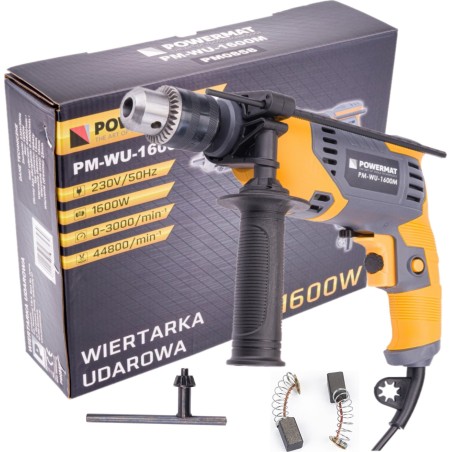 Bohrmaschine Powermat SCHLAGBOHRMASCHINE 1600 W POWERMAT PM-WU-1600M