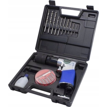Rockforce Druckluftbohrmaschine, Bohrer-Set, 20-teilig