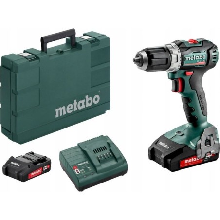 Bohrschrauber Metabo BS 18 L BL 18 V mit 2 Akkus à 2 Ah