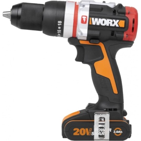 Bohrschrauber Worx WX354 20 V, 2 Akkus à 2 Ah