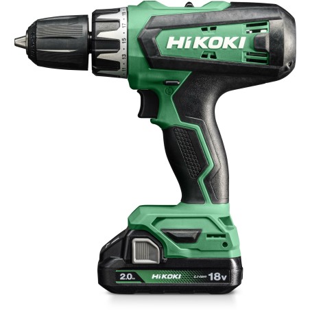 HIKOKI. Akku-Bohrschrauber UD.18V DV18DFWCZ 55 Nm 2x2,0 Ah CASE