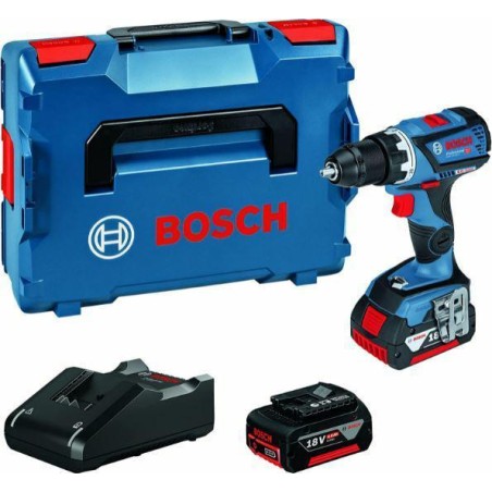 Bosch Akku-Bohrschrauber GSR 18V-60 C, 18 V, 2 x 5-Ah-Akku (06019G110D)