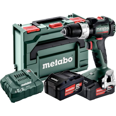 Bohrschrauber Metabo SB 18 LT BL 18 V mit 2 Akkus à 4 Ah