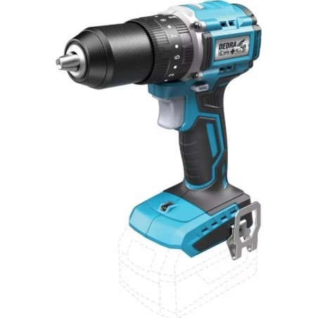 Bohrschrauber Dedra BOHR- UND SCHRAUBMASCHINE, SCHLAGBOHRER, 13 MM, 18 V, 0*AH, SAS+