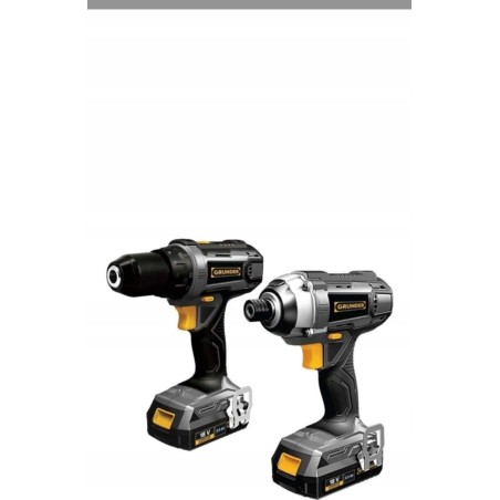 Bohr- und Schraubmaschine Grunder TOOL KOMPL AK CDL1,218CWL1218E 18VBL 2AH