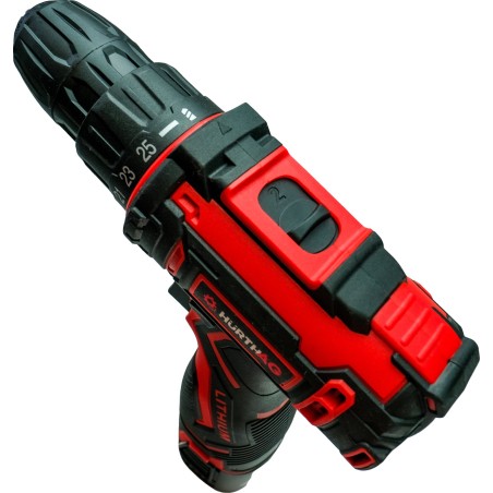 Bohrschrauber HurthAG CD-1820, 18 V, 2 Akkus à 1,5 Ah