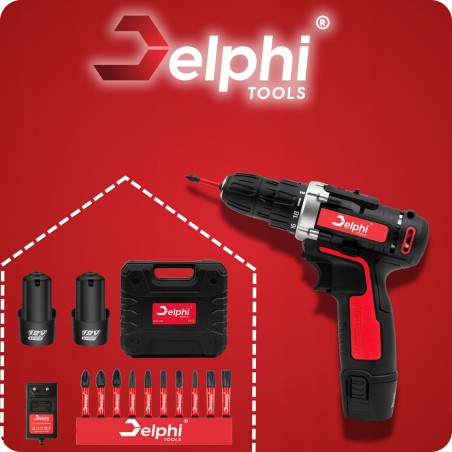 AKKU-BOHR-SCHRAUBER 2x12-V-AKKU SCHRAUBER LEISTUNGSSTARK BITS