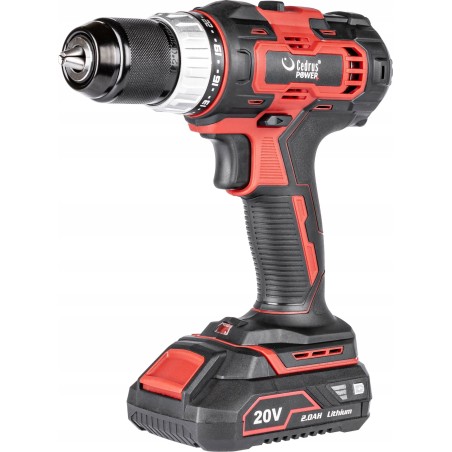 Bohrschrauber Cedrus D40LI-SET 20 V, 1 Akku (2 Ah)