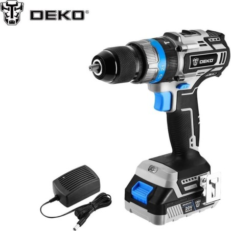 Bohrschrauber Deko DKBL20ID02-S1 20 V, 1 Akku (2 Ah)