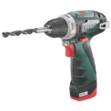 Bohrschrauber Metabo PowerMaxx BS Basic 10,8 V, 2 Akkus à 2 Ah