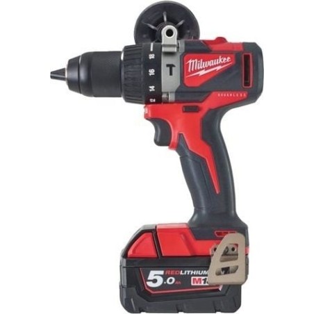 Milwaukee M18 BLPD2-502X Akku-Bohrschrauber, 18 V, 2 x 5-Ah-Akku