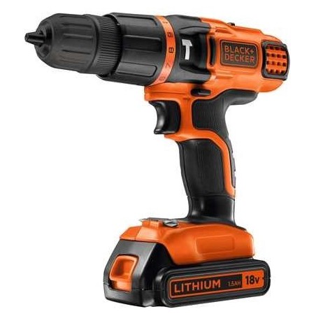 Black&Decker Bohrschrauber BL188KB, 18 V, 2 Akkus à 1,5 Ah