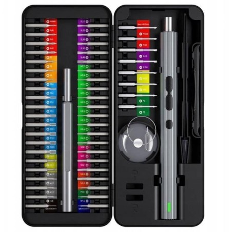 UF-TOOLS – Elektrischer Schraubendreher N20 mit austauschbaren Bits und Magnetisierer 58-in-1