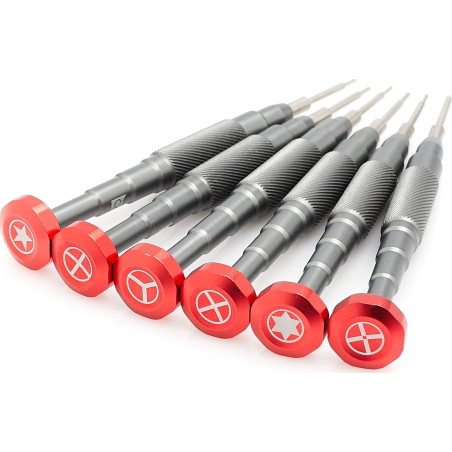 Techrebal PROFESSIONELLES SET PRÄZISIONSSCHRAUBENDREHER, 6-TEILIG