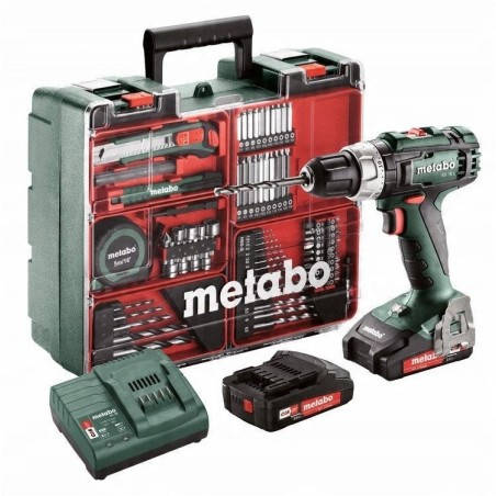 METABO. Schraubendreher BS 18 L 60/26 Nm 2x2,0 Ah + 74 ACC-Koffer